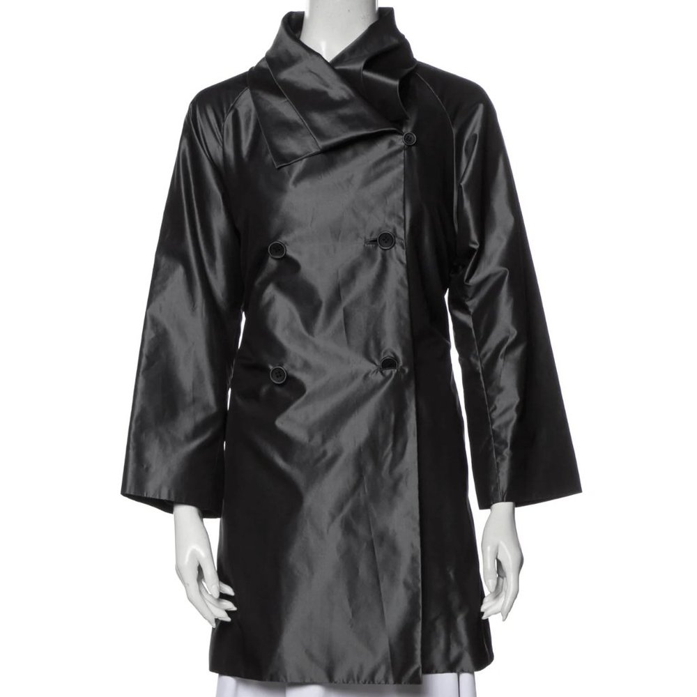 ISSEY MIYAKE Silk Coat